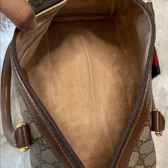 Vintage Gucci GG supreme Boston Bag - Picture 3 of 10
